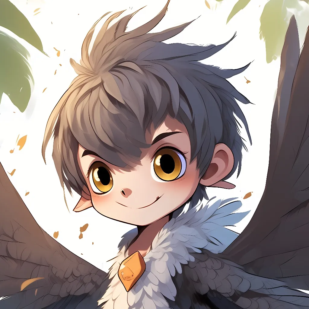 chat with ai character: Alan baby harpy