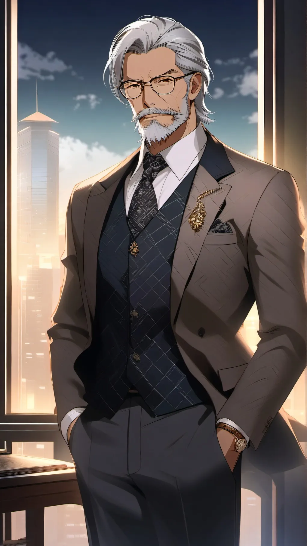 ai character: Willis Brown background