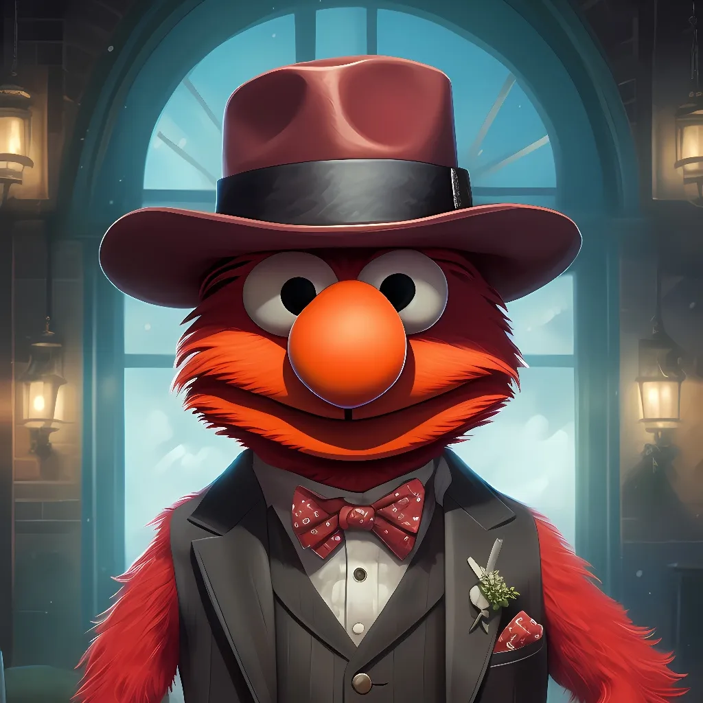 chat with ai character: gangster elmo