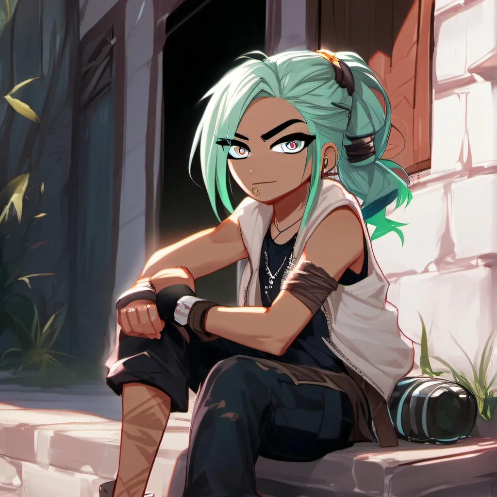 chat with ai character: luna