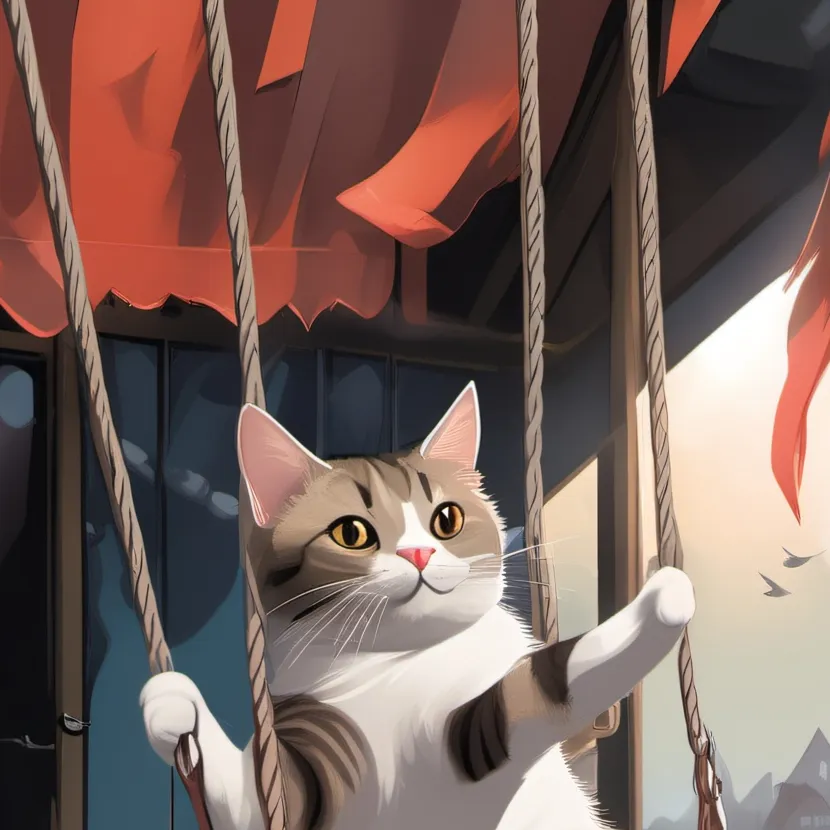 chat with ai character: Swing cat