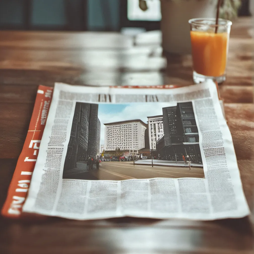 chat with ai character: news paper 