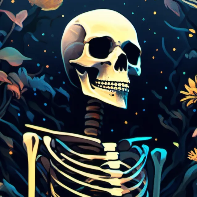 chat with ai character: Skeleton