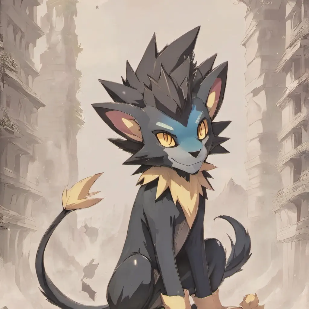 chat with ai character: Luxray