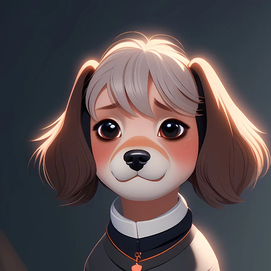 chat with ai character: Amelia Dog