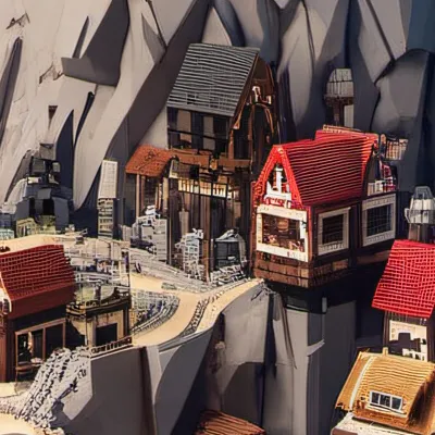 chat with ai character: Lego mc moc land