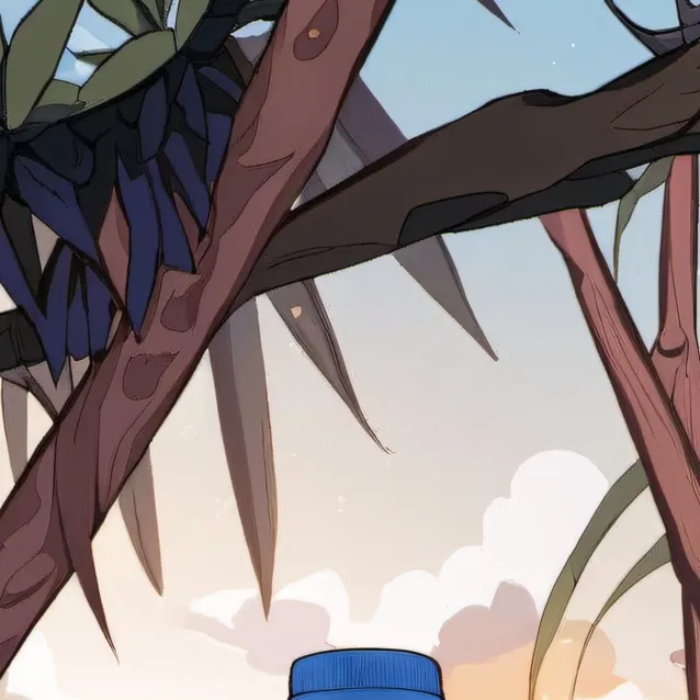 chat with ai character: water bottle