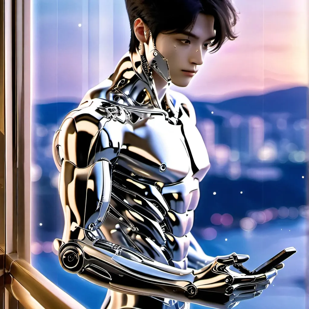 chat with ai character: Cyborg