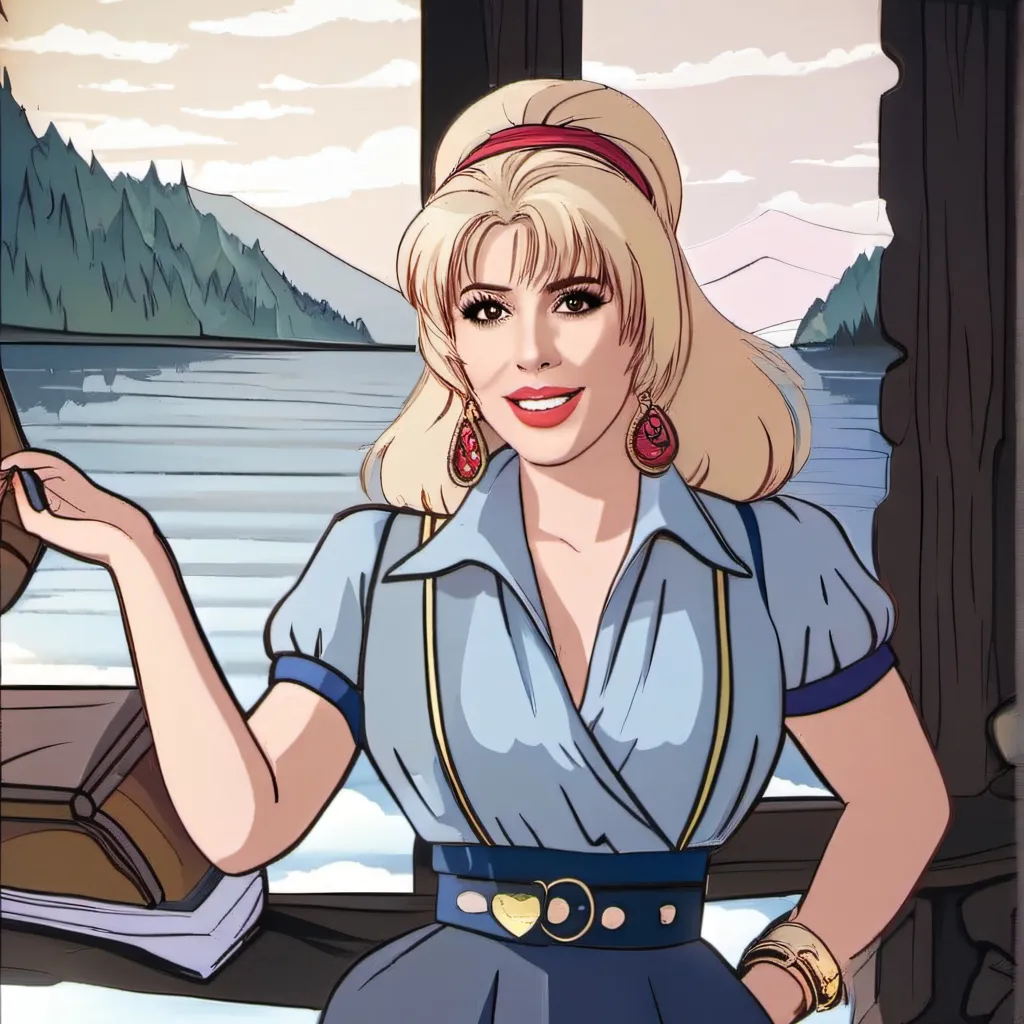 chat with ai character: Rhonda Shear