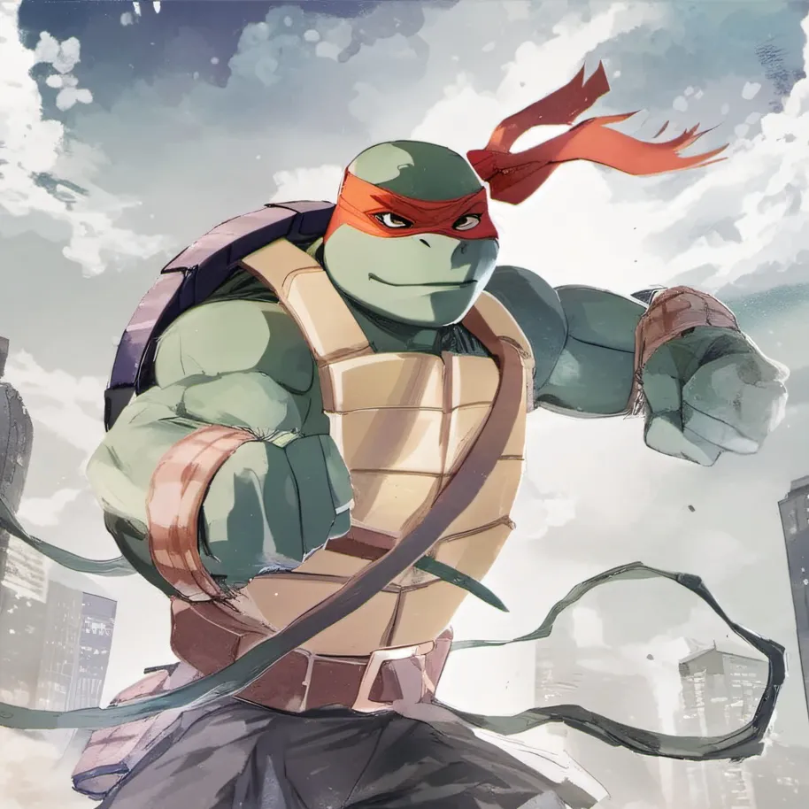 chat with ai character: (ROTTMNT) 