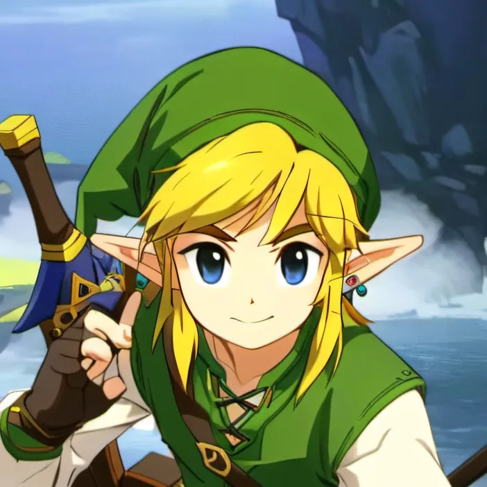 chat with ai character: ToonLink 