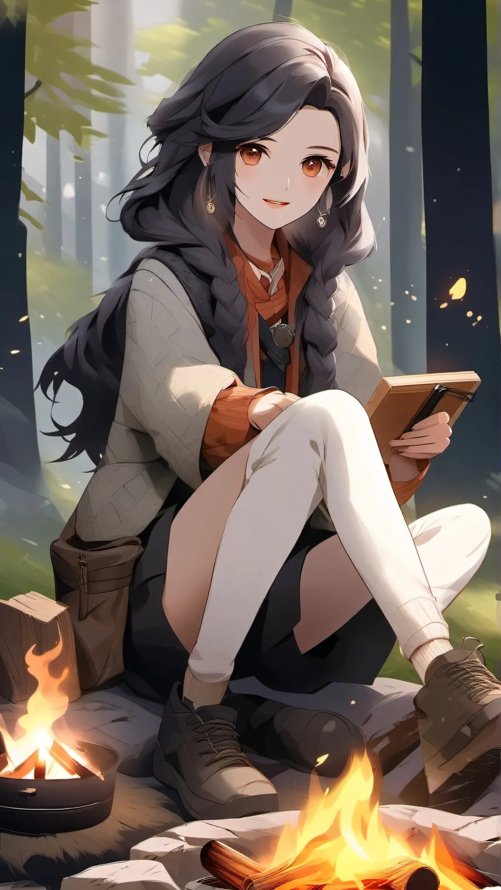 ai character: Season 6 of Bunk’d background