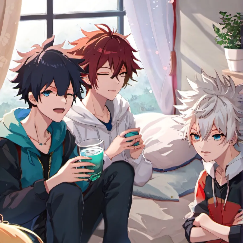 chat with ai character: mha sleep over 🛌🏻🌃