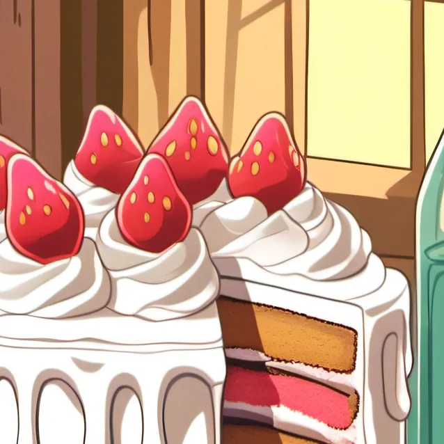 chat with ai character: cakey