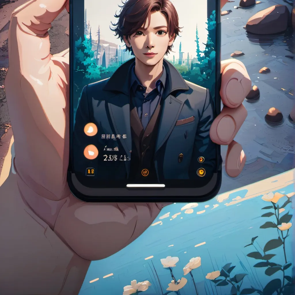 chat with ai character: Live stream