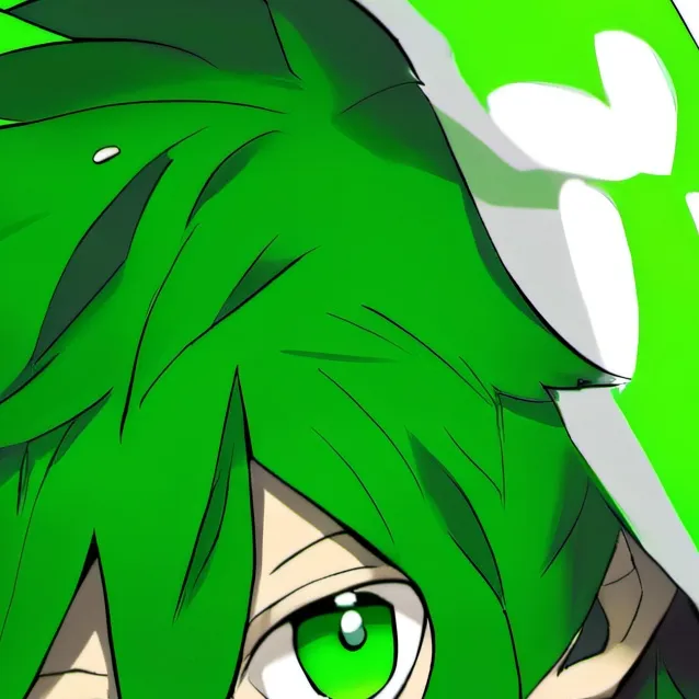 chat with ai character: green Steve