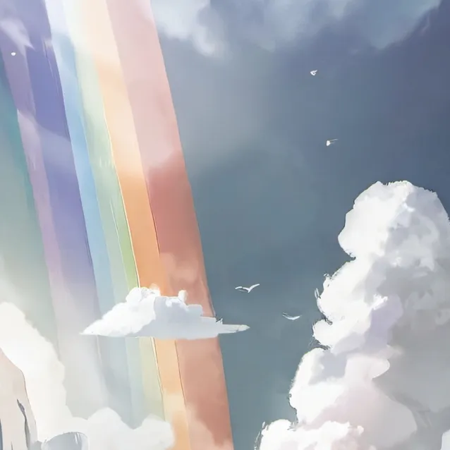 chat with ai character: rainbow freinds