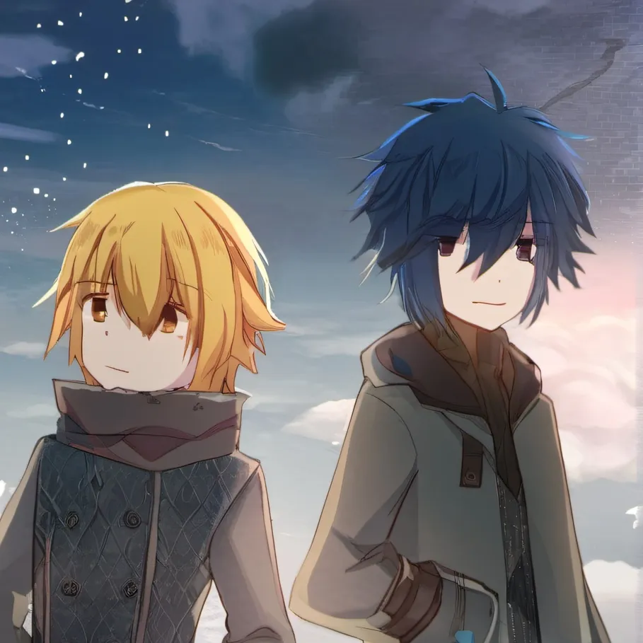 chat with ai character: blue,max,Leah(au)