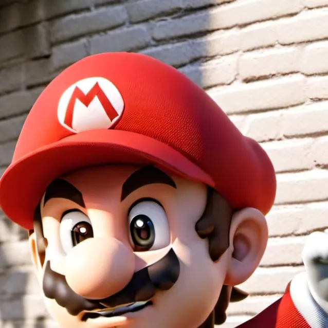 chat with ai character: Mario