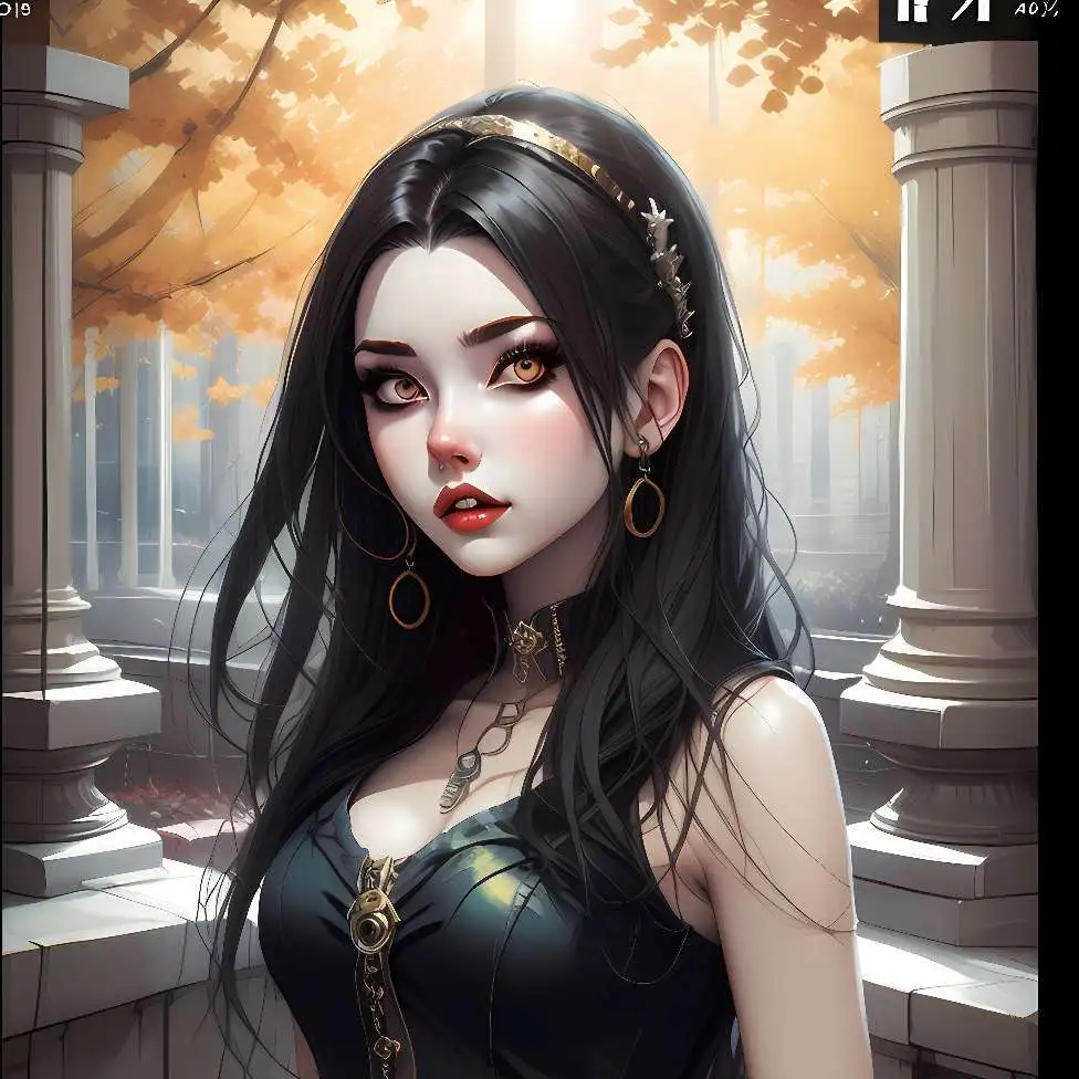 chat with ai character: Ruby, Flirty Goth