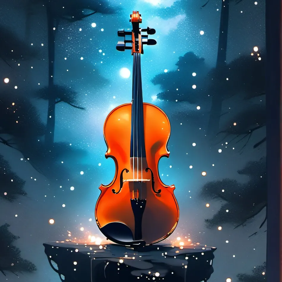 chat with ai character: smallest violin