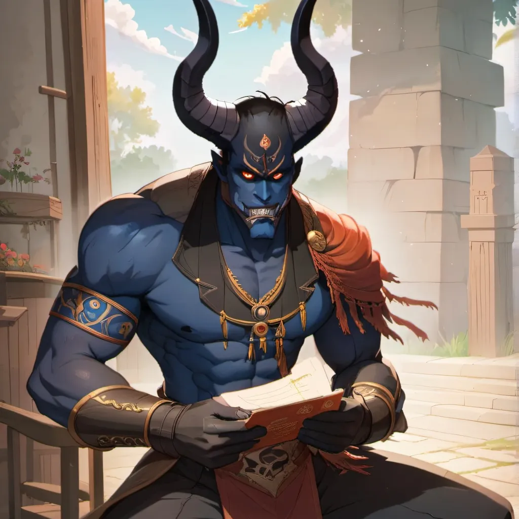 chat with ai character: Anton the Demon