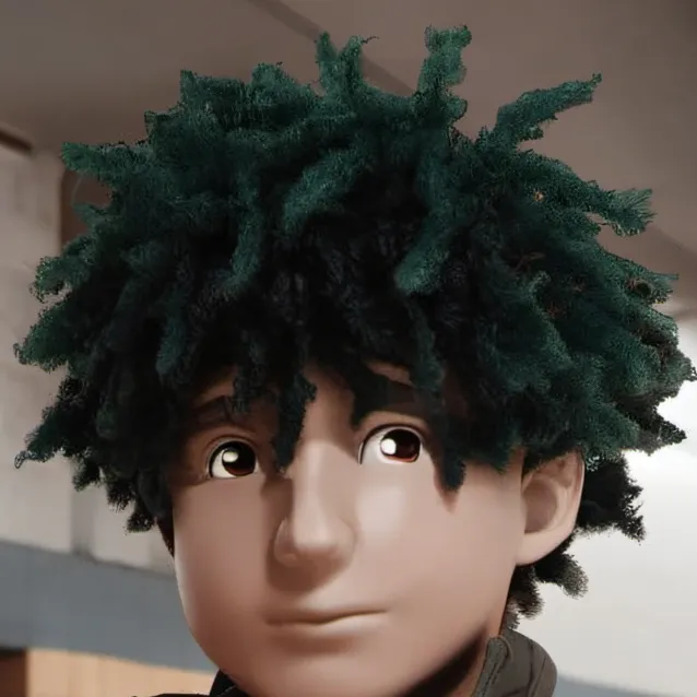 chat with ai character: deku 