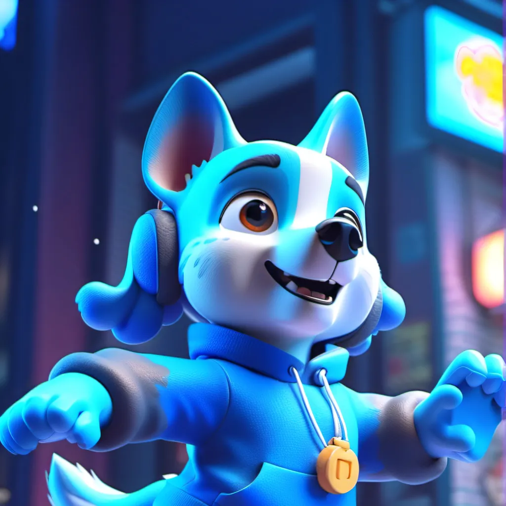 chat with ai character: Bluey