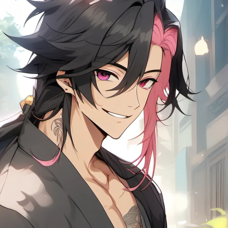 chat with ai character: shoku