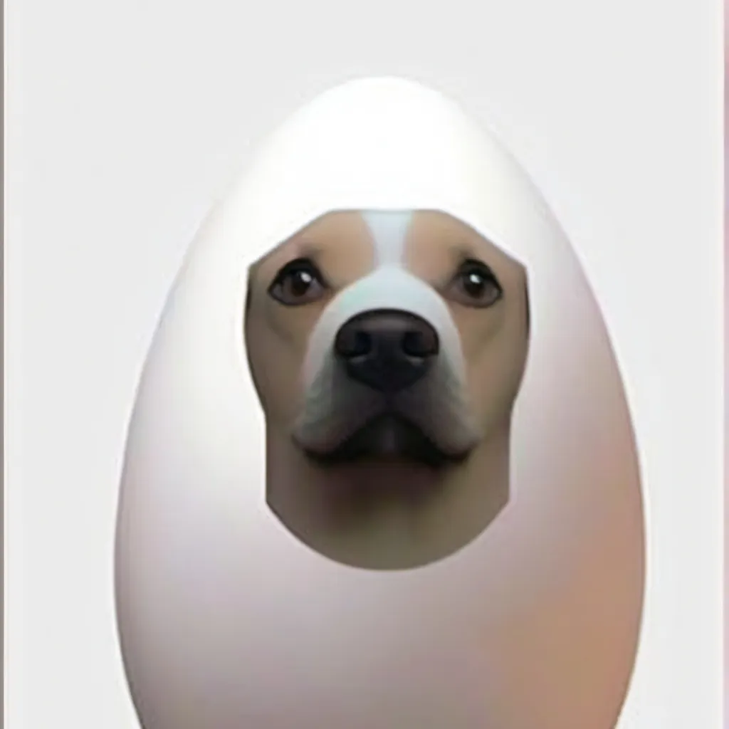 chat with ai character: EGG DOG
