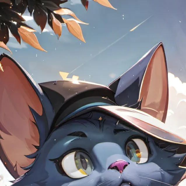 chat with ai character: smurf cat