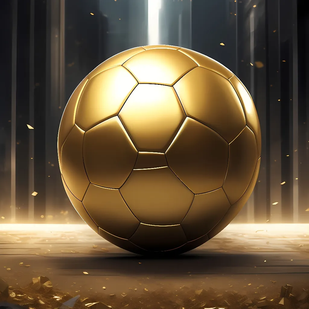 chat with ai character: Golden Ball soccer