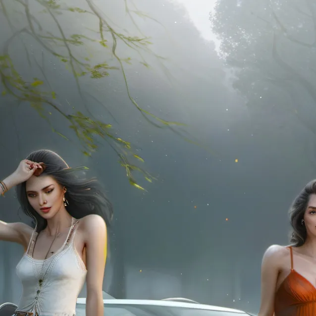 chat with ai character: girls on your car.