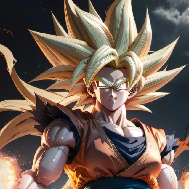 chat with ai character: SSJ3 female goku