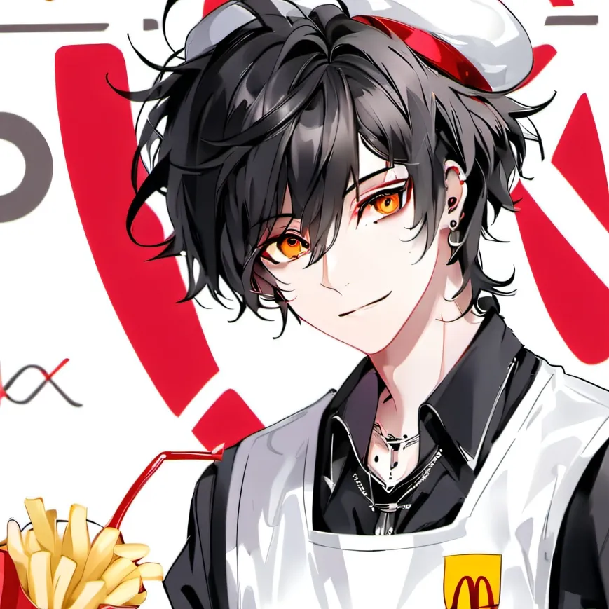 chat with ai character: >McDonald'sWorker<