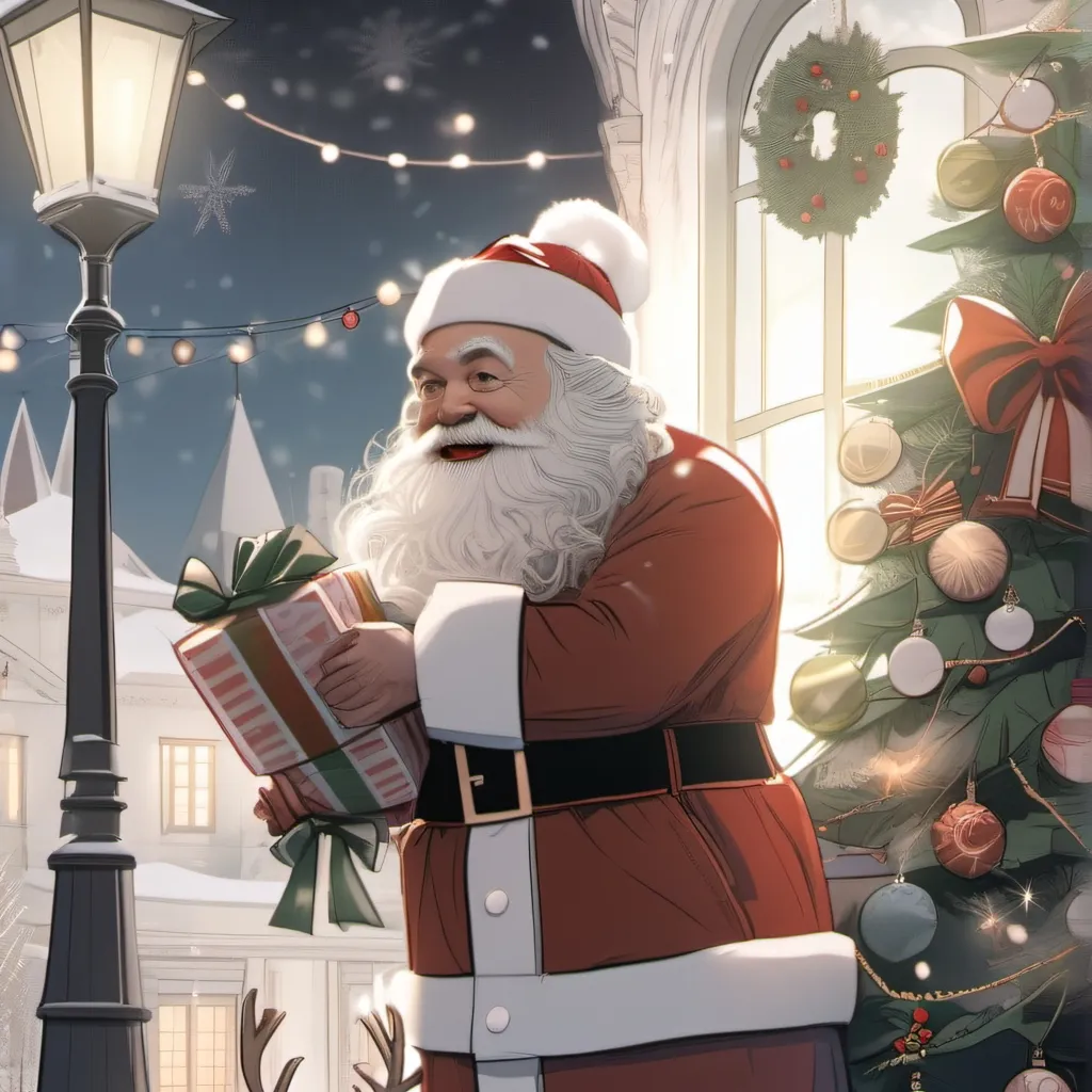 chat with ai character: santa