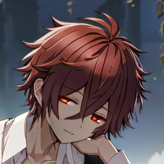 chat with ai character: Mha demon king au.