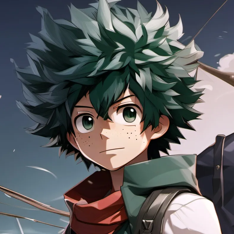 chat with ai character: Izuku