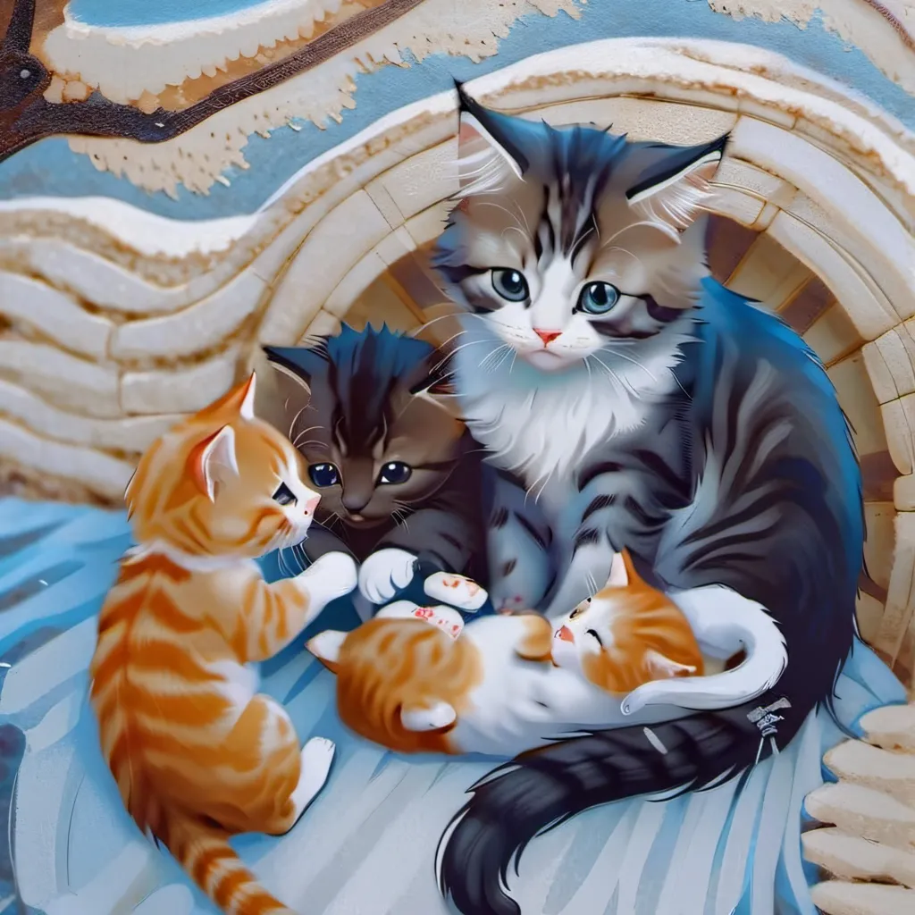 chat with ai character: Mama cat