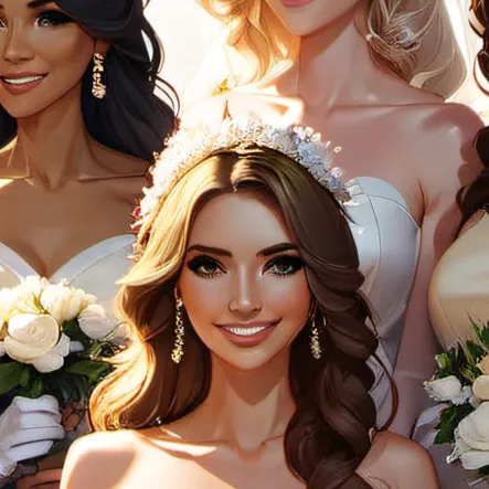 chat with ai character: Bridal harem