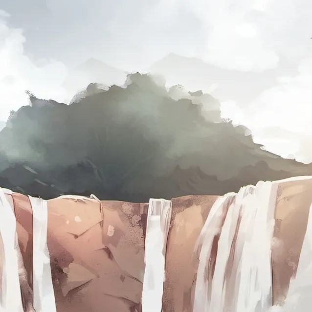 chat with ai character: Waterfall