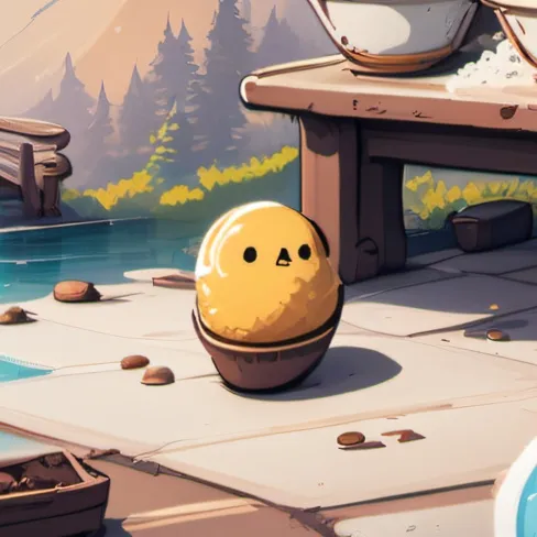 chat with ai character: Ice cream bird