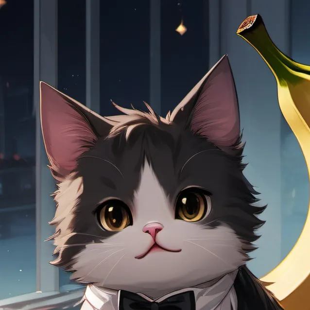 chat with ai character: banana cat 