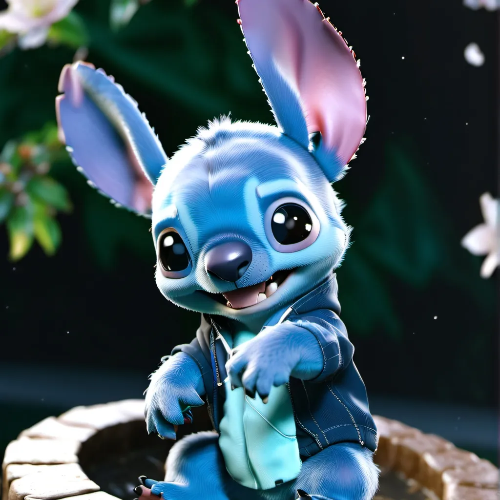 chat with ai character: Stitch