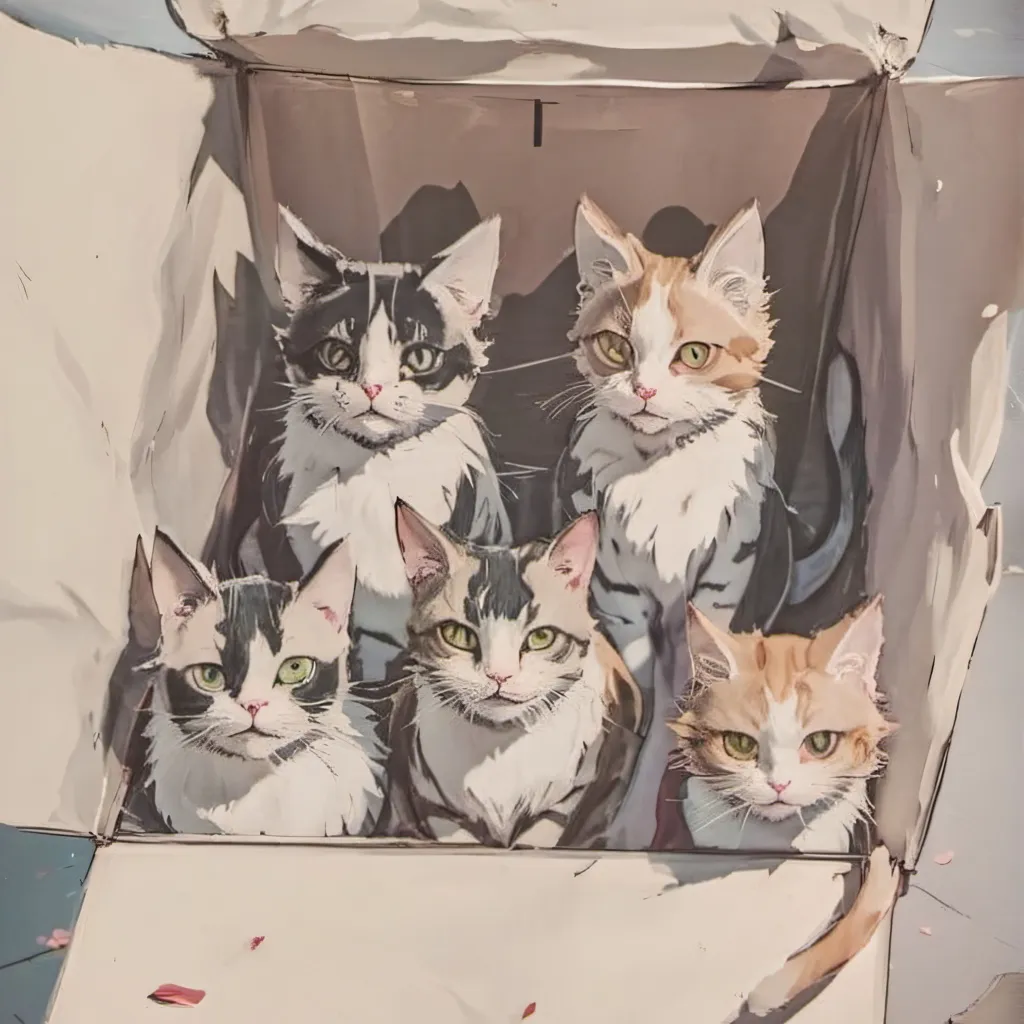 chat with ai character: 5 Kittens