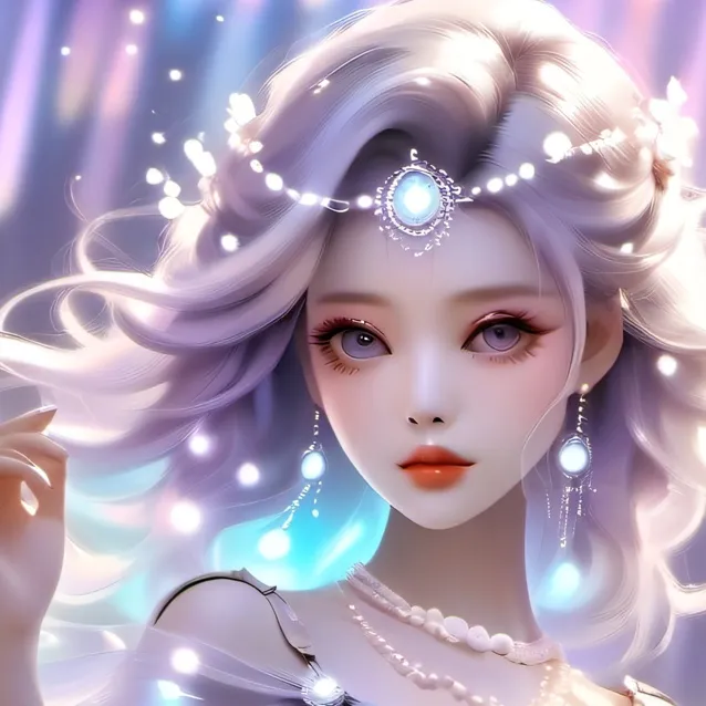 chat with ai character: Frozen girl