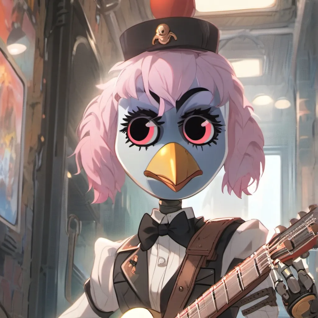 chat with ai character: Glamrock Chica