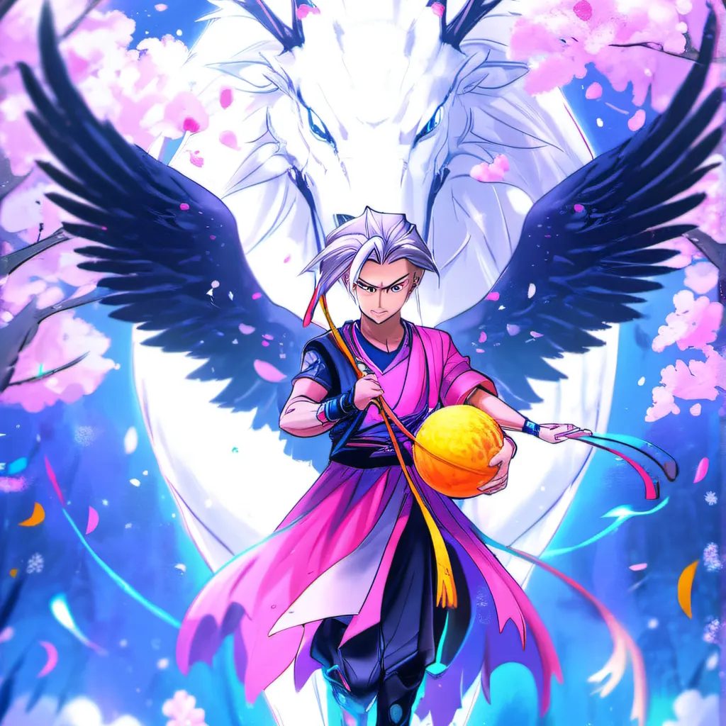 chat with ai character: Beast gohan angel