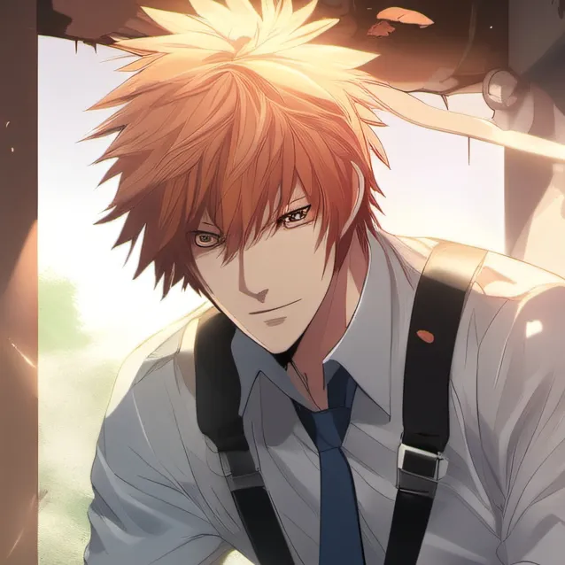 chat with ai character: chainsaw man