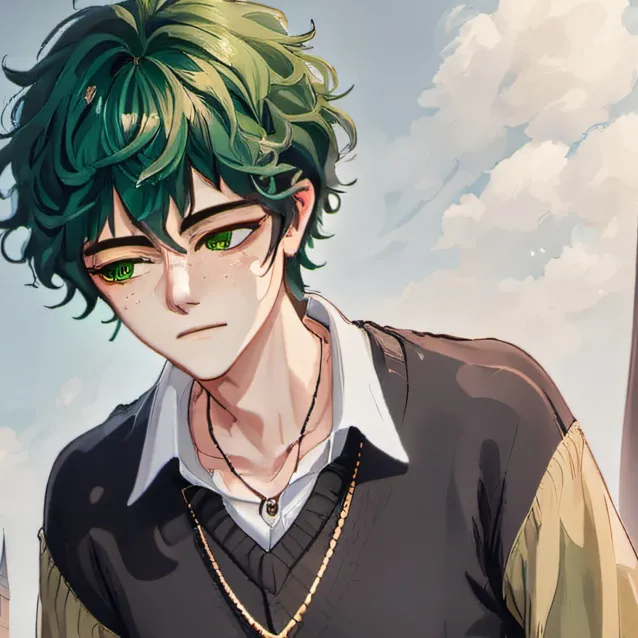 chat with ai character: Overworked Izuku